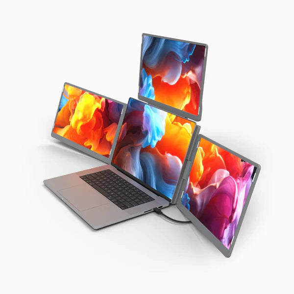 World First 4K Smart Portable Quad Monitor